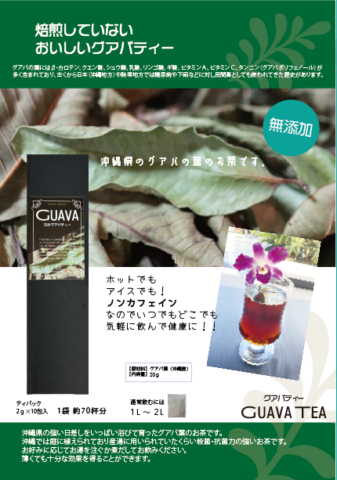 グアバ茶チラシ新